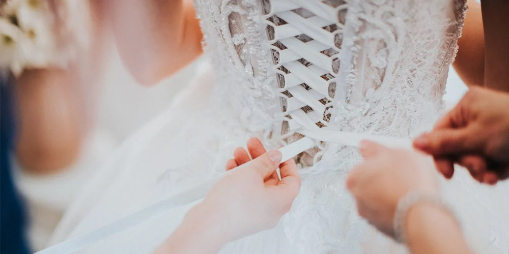 Bridal Beauty How to Rock a White Corset Wedding Dress
