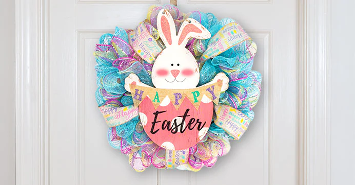 Shop Easter Wreaths Welcome Spring with Decorative Delight 1