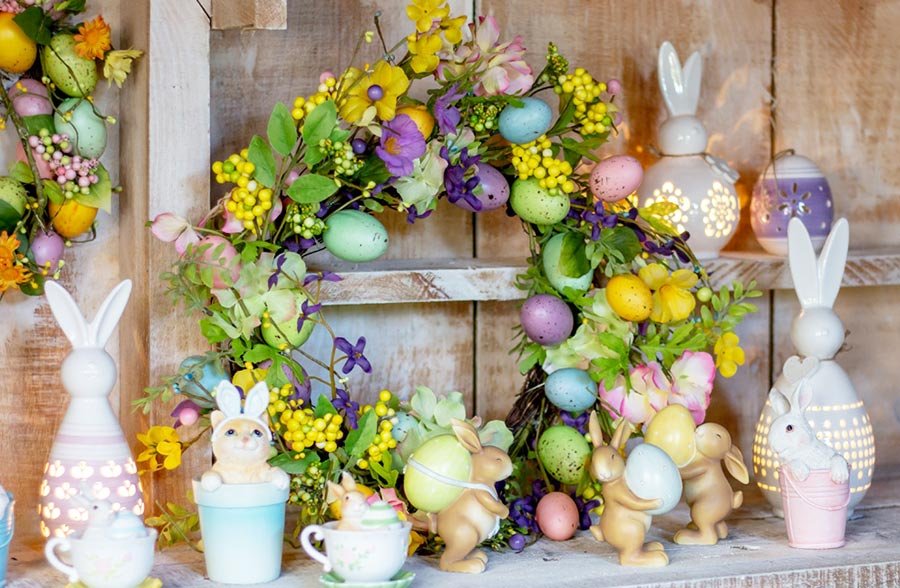 Shop Easter Wreaths Welcome Spring with Decorative Delight