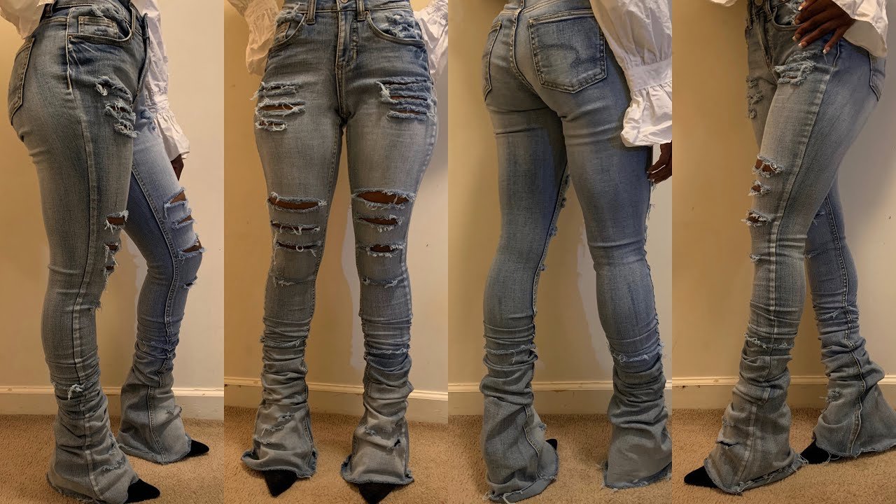 Elevate Your Fashion Game with Stacked Jeans: A Style Guide