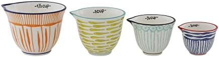 mixing bowls and measuring cups