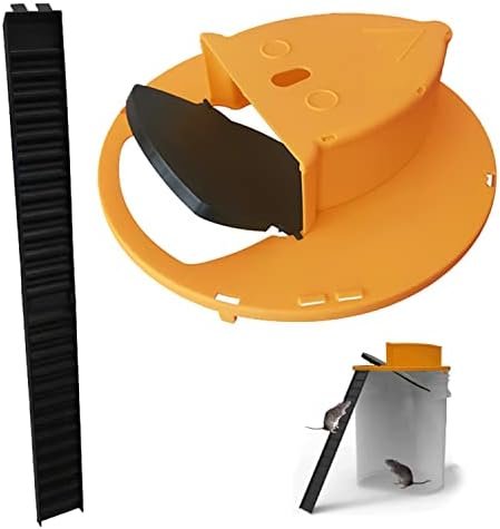 Buy Mouse Trap Bucket Lid Mouse Traps for House Indoor garden pest and disease control products