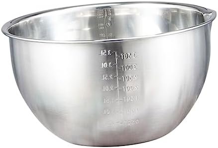 mixing bowls and measuring cups