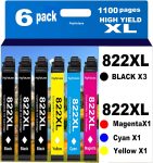 822XL Remanufactured for Epson 822XL Ink