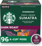 Starbucks K-Cup Coffee Pods, Dark Roast