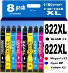 822XL Remanufactured for Epson 822XL Ink