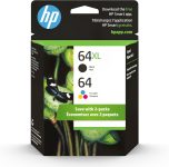 Original HP 64 Tri-color / 64XL Black