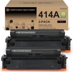 414A Toner Cartridges Black (with Chip)