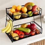 2 Tier Fruit Basket with 2 Banana
