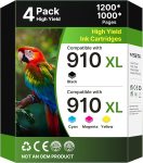 910XL Ink Cartridges for HP Printers
