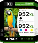 952XL Ink Cartridges Combo Pack (4-Pack)