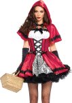 Leg Avenue Women's Gothic Red Riding
