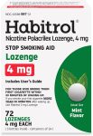 Habitrol Nicotine Lozenges - 4 mg, Mint