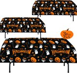 AnapoliZ Halloween Plastic Tablecloth |