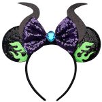 RAZKO Mouse Ears Headband, Sequin