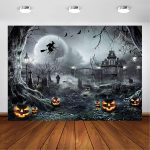 Avezano Halloween Photography Backdrop