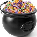 JOYIN Halloween Large Black Cauldron