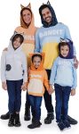 Bluey Bingo Dad Mom Fleece Matching
