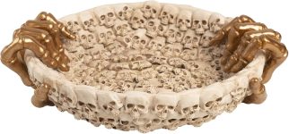 Halloween Candy Dish with Hand, 10.6"