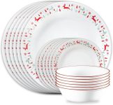 Corelle Vitrelle 18-Piece Christmas