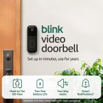 Blink Video Doorbell (newest model) –