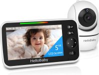HelloBaby No WiFi Baby Monitor 5" Screen