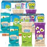 Halloween Rice Crispy Mini Squares,