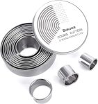 12 Pieces Round Cookie Biscuit Cutter