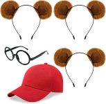 Honic 5 Pcs Chipmunks Costumes Set