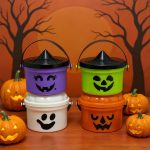 Spooky Mini Boo Bucket Figurines, Mini
