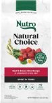 Nutro Natural Choice Adult Dry Dog Food,
