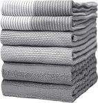 Premium Kitchen Towels (20”x 28”, 6