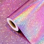 Burymento Pink Wrapping Paper Roll,