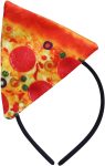 1Pcs Halloween Pizza Hair Cosplay