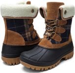 STQ Womens Winter Duck Boots Waterproof