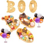 3PCS Wooden Halloween Charcuterie