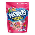 NERDS Gummy Clusters, Candy, Rainbow,