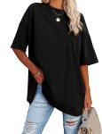 Fisoew Women's Oversized T Shirts Tees