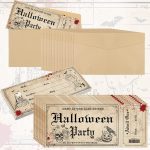 Geelin 30 Pcs Halloween Party Invitation
