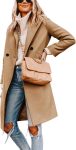 Hooever Women's Winter Wool Coat Casual