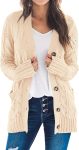 PRETTYGARDEN Women's Open Front Cardigan