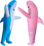 2 Packs Inflatable Shark Costume Blow-up