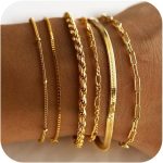 DEARMAY Gold Bracelets for Women