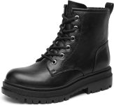 DREAM PAIRS Lace-up Combat Boots Ankle