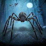 OurWarm 4 FT Giant Spider Halloween