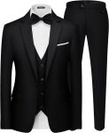 MAGE MALE Men's 3 Pieces Suit Elegant