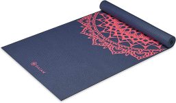 Gaiam Print Yoga Mat, Non Slip Exercise
