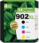 902 XL Ink Cartridges Combo Pack