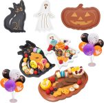 17 PCS Wooden Halloween Charcuterie