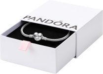 PANDORA Moments Heart Clasp Snake Chain